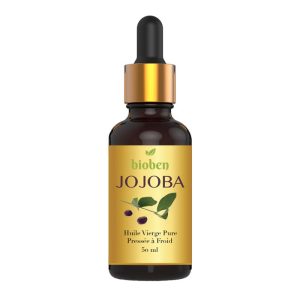 Huile de Jojoba BIOBEN 50ml 100% Pure et Naturelle. Pressée à Froid.